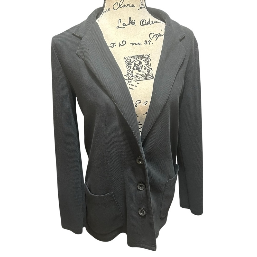 Trouve’ Black Button Front Blazer Sz Small